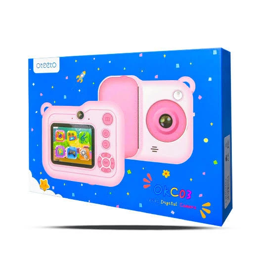 OKC03 Kids Digital Camera HD 1080P with 2.0" Display | Pink & Blue | Sky Innovat