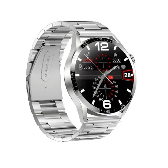 PAWA Grandeur Series Smart Watch PW-GS5-BK Black & Silver | Sky Innovations Oman